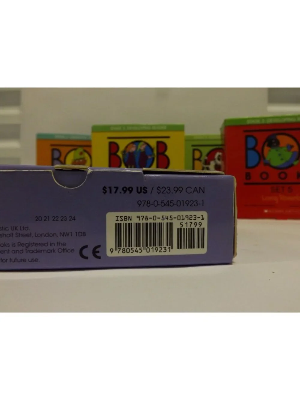 Bob Books 5 Sets Early Readers Stage 2-3 Scholastic Words Phonics Educational